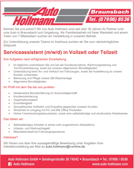 Serviceassistent-Vollzeit-und-Teilzeit